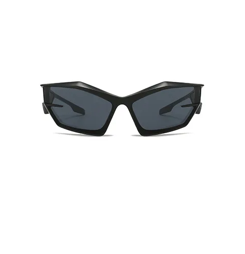 VeyRey Unisex futuristické sluneční brýle Calictor černé univerzální