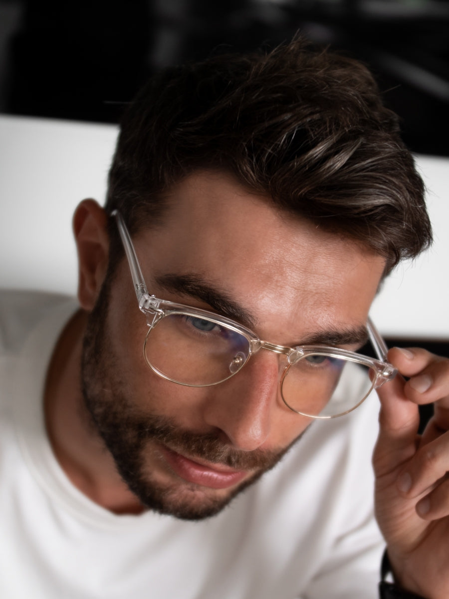 VeyRey Brýle blokující modré světlo Sigrid čiré