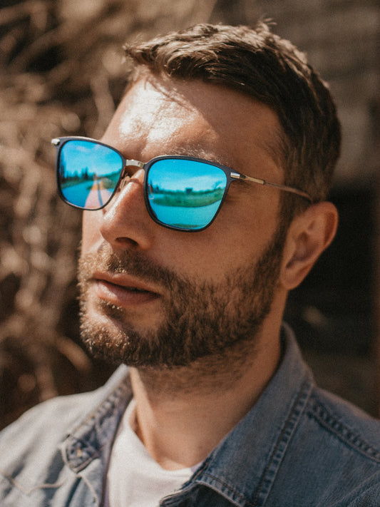 Veyrey Pánské polarizační sluneční brýle pilotky Tickles univerzální