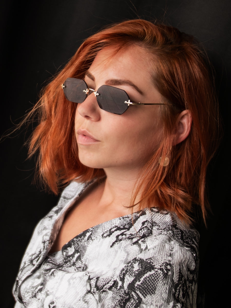 VeyRey Sluneční brýle Tord černá skla