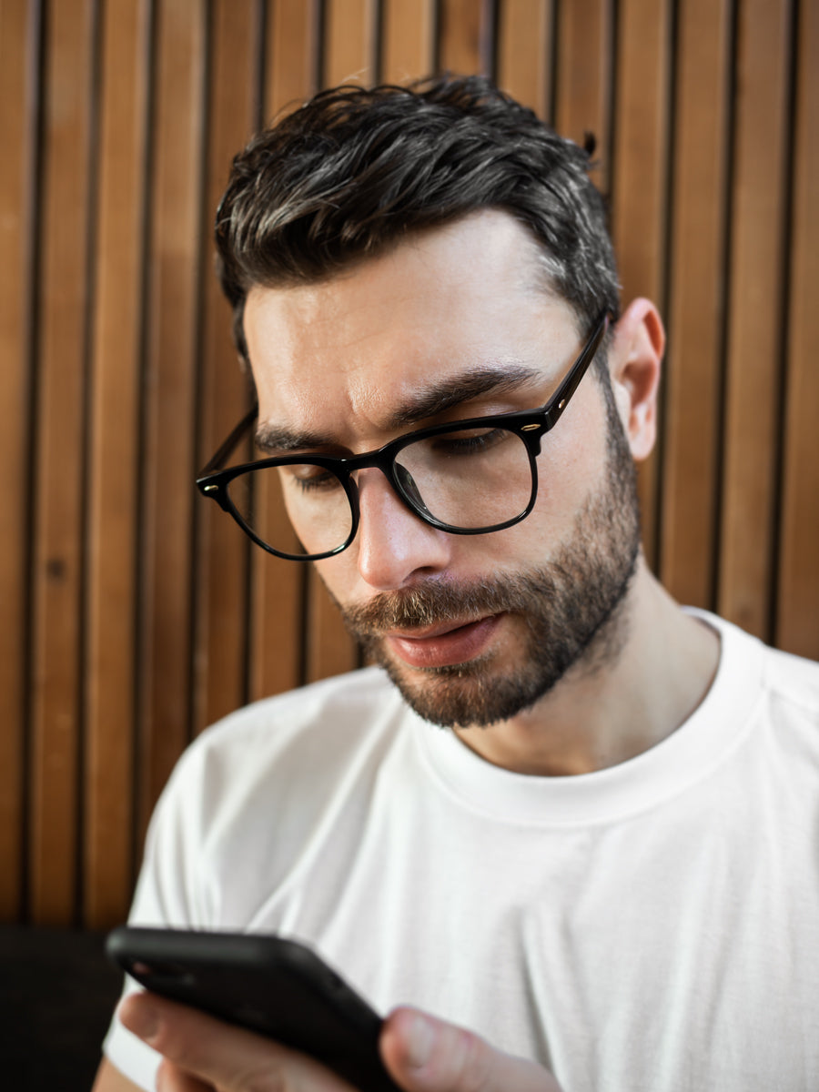 VeyRey Brýle blokující modré světlo Yngve černé