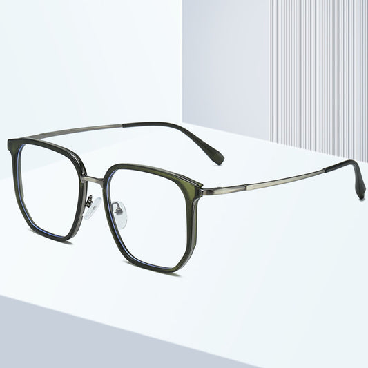 VeyRey hranaté brýle blokující modré světlo Korn čirá skla