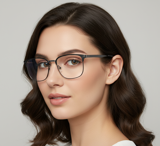 VeyRey nerd brýle blokující modré světlo Binfy čirá skla