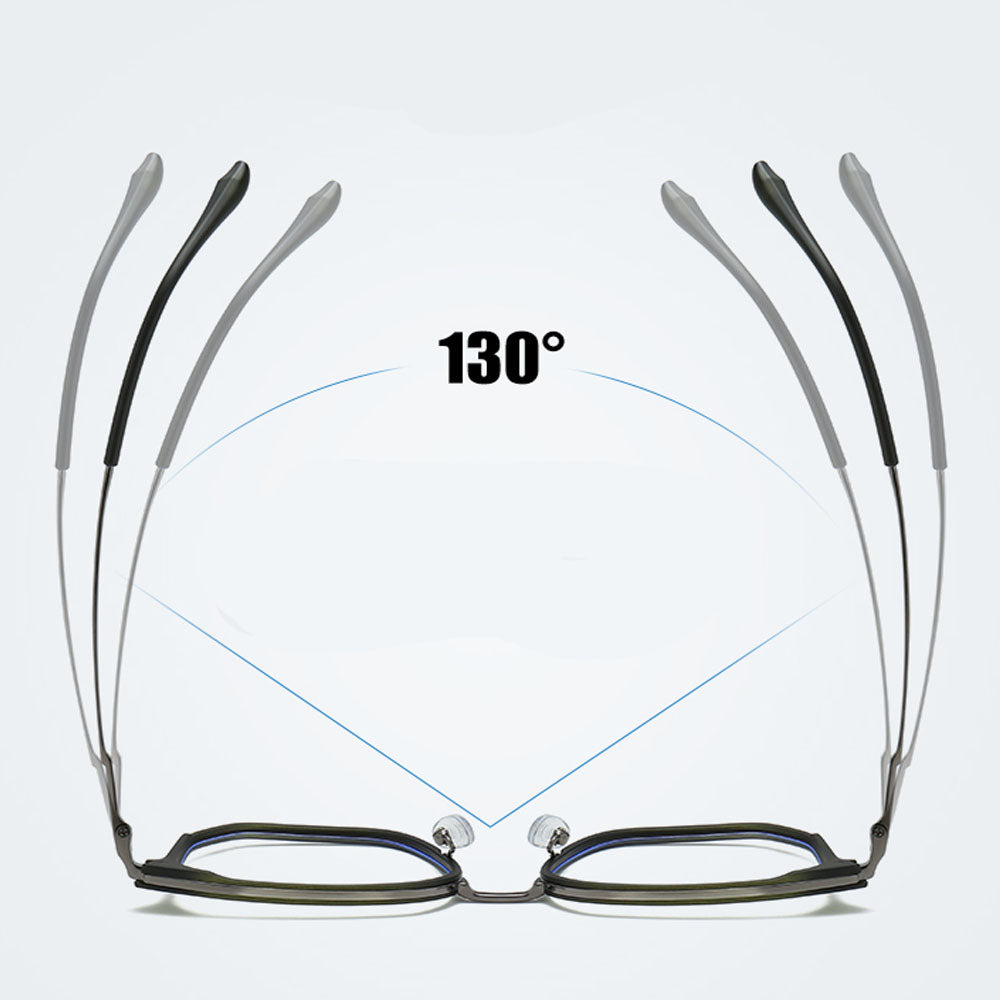 VeyRey hranaté brýle blokující modré světlo Stritad čirá skla