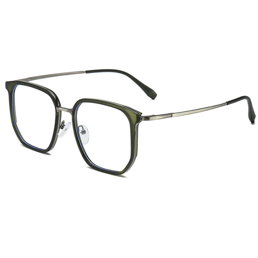 VeyRey hranaté brýle blokující modré světlo Korn čirá skla