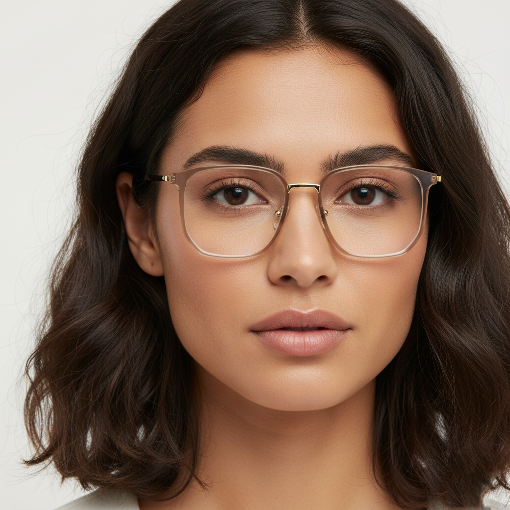 VeyRey hranaté brýle blokující modré světlo Stritad čirá skla