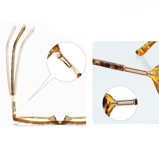 VeyRey dámské cat-eye dámské brýle blokující modré světlo Ircent čirá skla