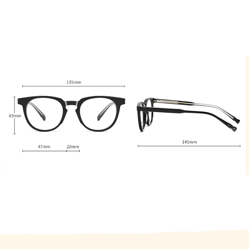 VeyRey nerd brýle blokující modré světlo Phuffy čirá skla