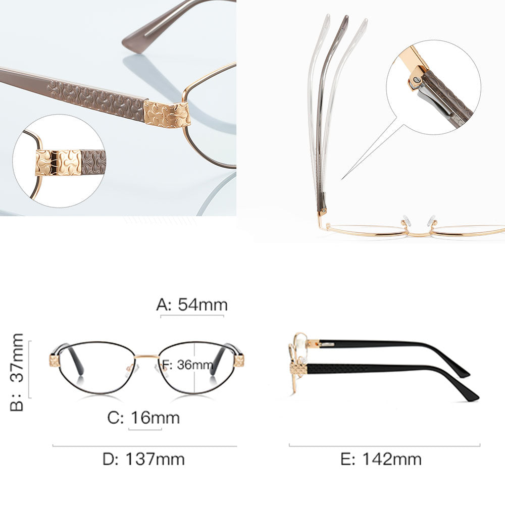 VeyRey lenonky brýle blokující modré světlo Quincurs čirá skla