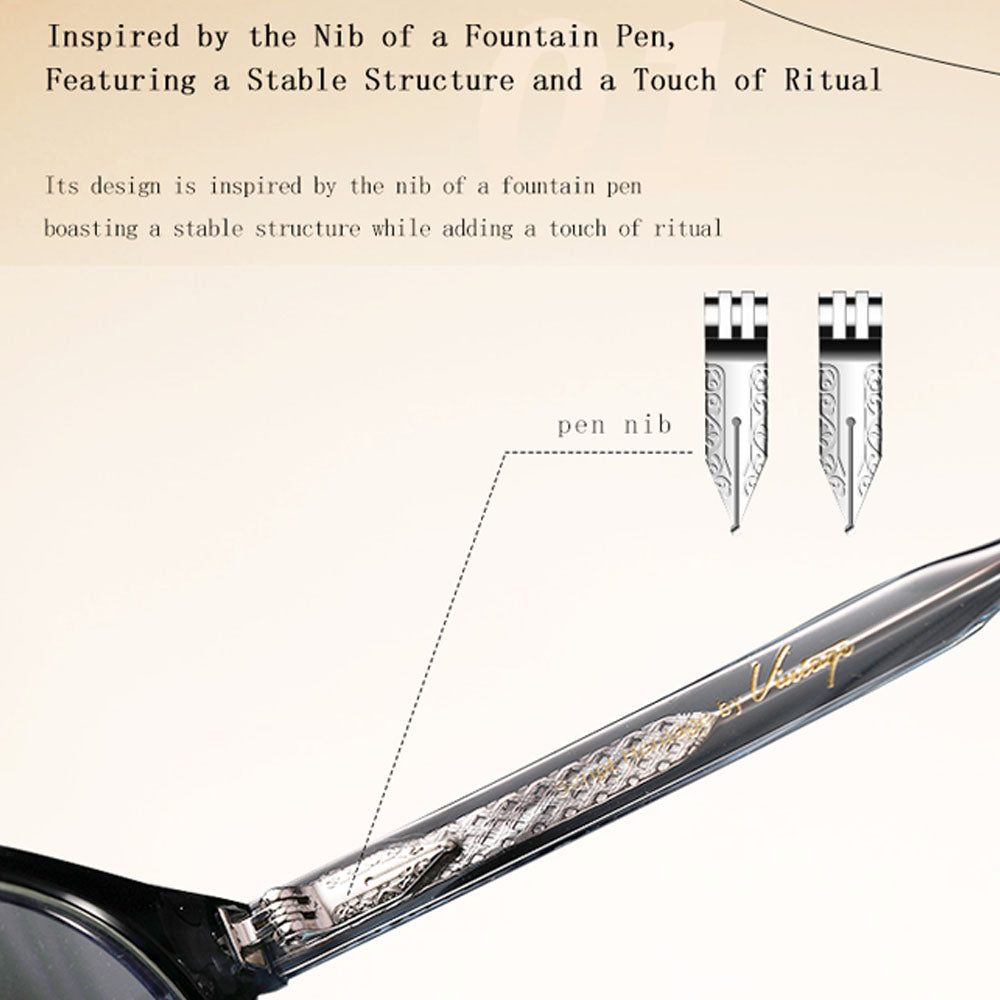 VeyRey nerd brýle blokující modré světlo Phuffy čirá skla