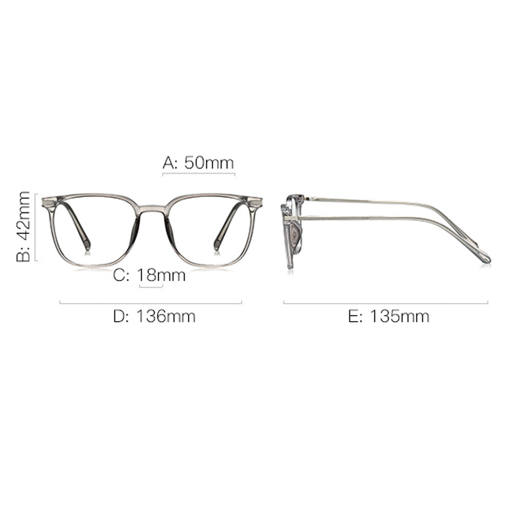 VeyRey nerd brýle blokující modré světlo Oocu čirá skla