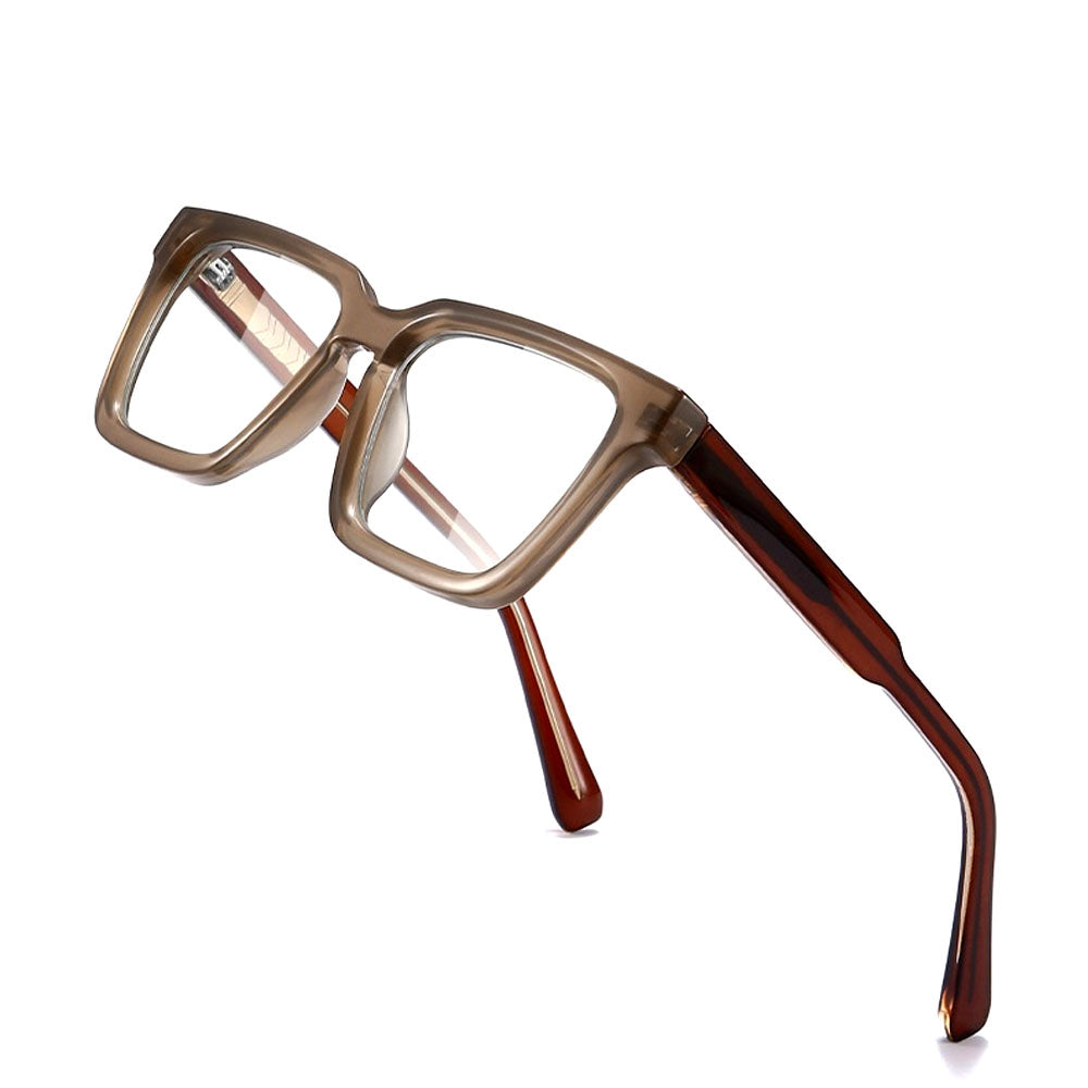 VeyRey hranaté brýle blokující modré světlo Shabow čirá skla