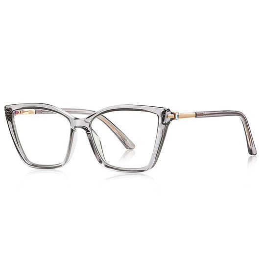 VeyRey dámské cat-eye dámské brýle blokující modré světlo Techale čirá skla