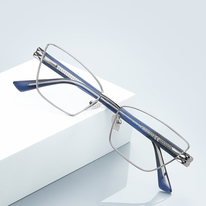 VeyRey dámské cat-eye dámské brýle blokující modré světlo Gallit čirá skla