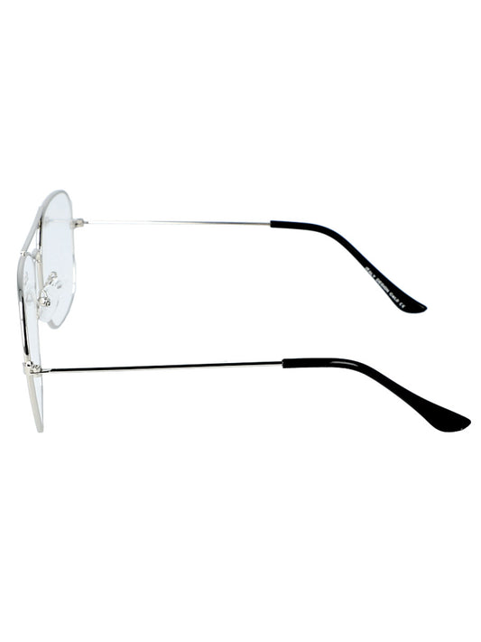 VeyRey Brýle blokující modré světlo Llalinda Pilotky Stříbrná Univerzální