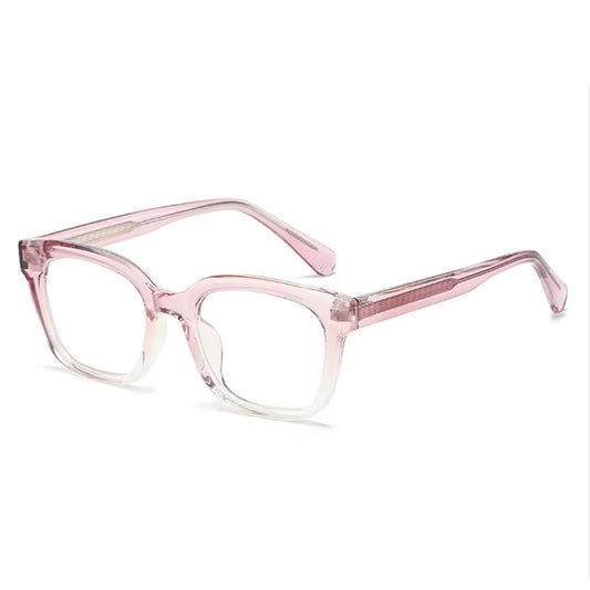 VeyRey hranaté brýle s čirými skly Semiback čirá skla