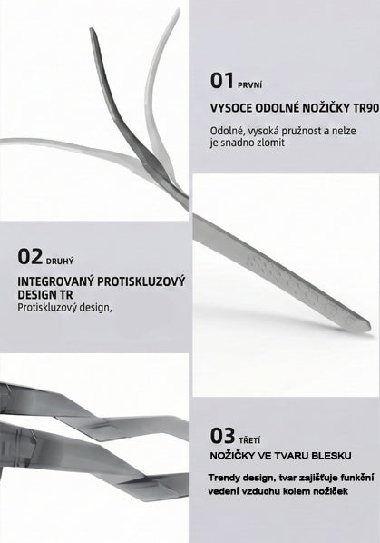 VeyRey sportovní sluneční brýle Ocli žlutá obruba červená skla
