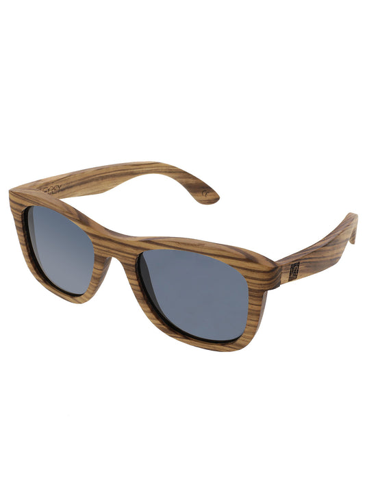VeyRey Dřevěné polarizační brýle Firry Kouřová skla
