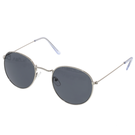 VeyRey Sluneční brýle pilotky Oculos stříbrné –