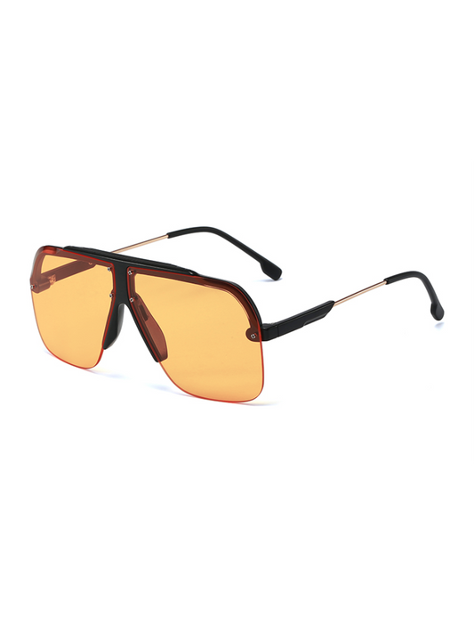 VeyRey Sluneční brýle Axel oranžová skla