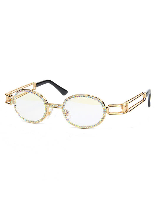 VeyRey Brýle s čirými skly Clair zlaté