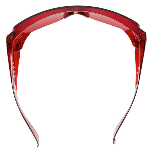 VeyRey Unisex spánkové brýle blokující modré světlo Edera červená univerzální