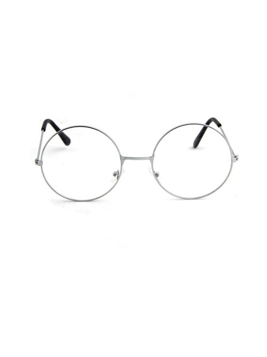 VeyRey Brýle s čirými skly Townsend stříbrné