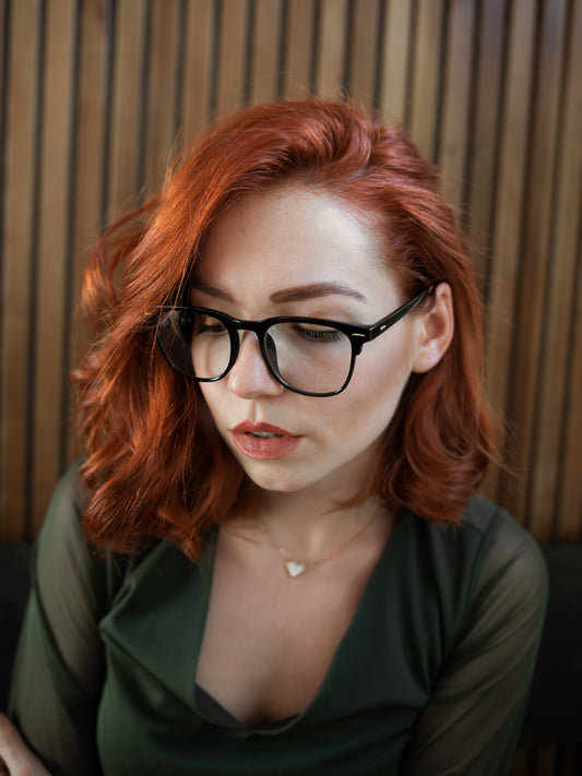 VeyRey Brýle blokující modré světlo Yngve černé